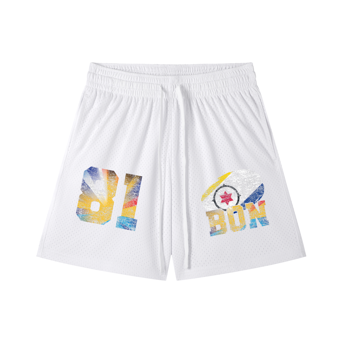 Bonaire Drawstring Mesh Shorts