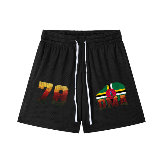Dominica Drawstring Mesh Shorts