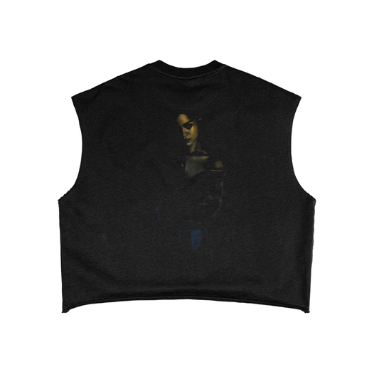 Islands Breed Culture Tank Top,RiRi Boxy Tank,Streetwear Sleeveless Top,Unisex Cotton Blend Tank,Caribbean Streetwear Clothing,Regular Fit Tank Top,Oversized Streetwear Look,Summer Streetwear Tank,Black Grey Tank Top,Urban Casual Sleeveless Shirt