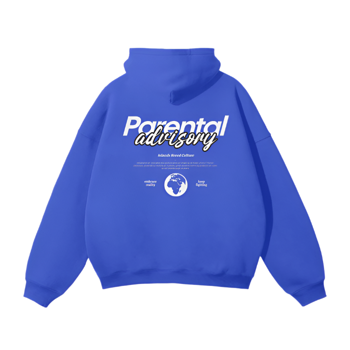 IBC Parental Advisory Oversized Fleece Hoodie