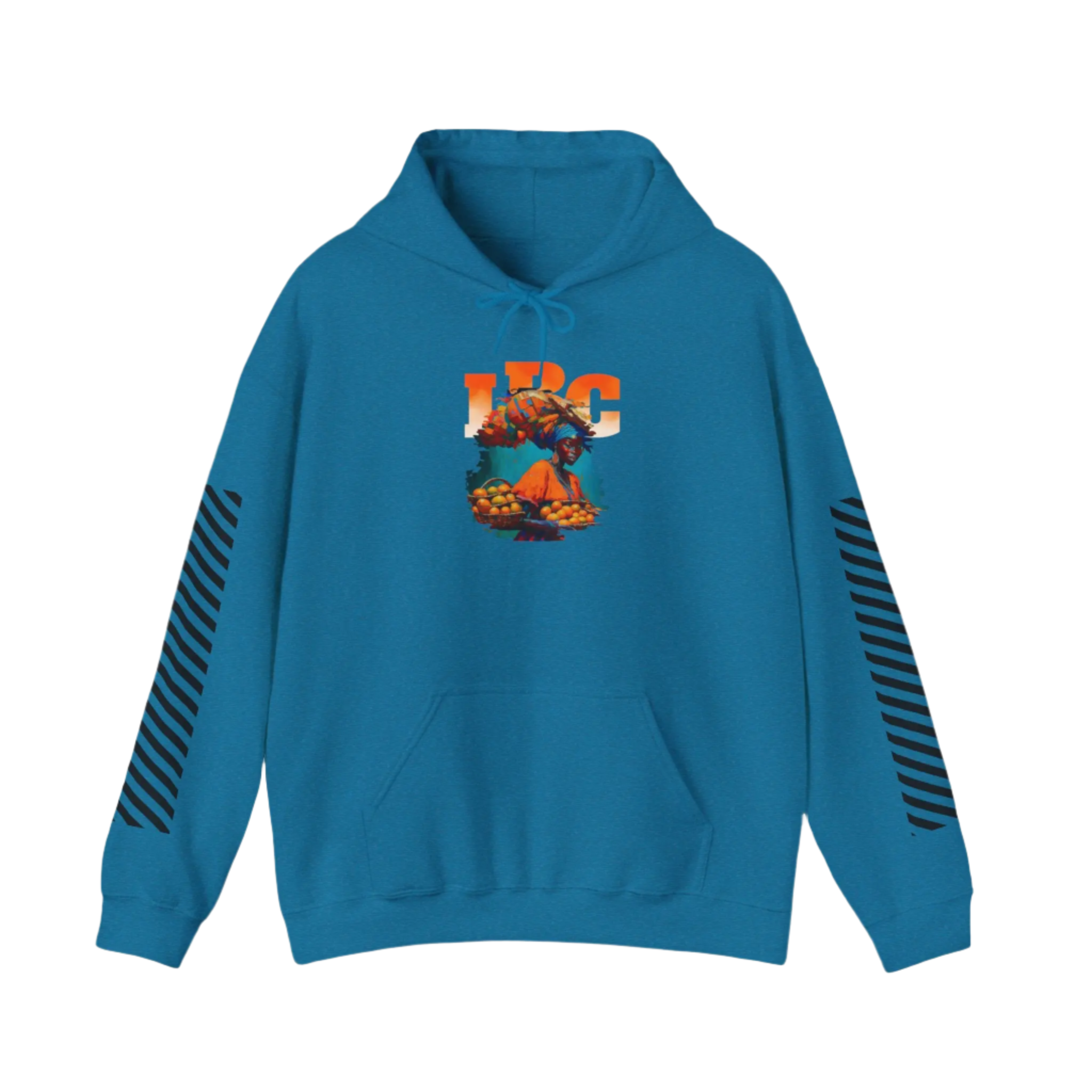 IBC Orange Woman Hooded Sweatshirt