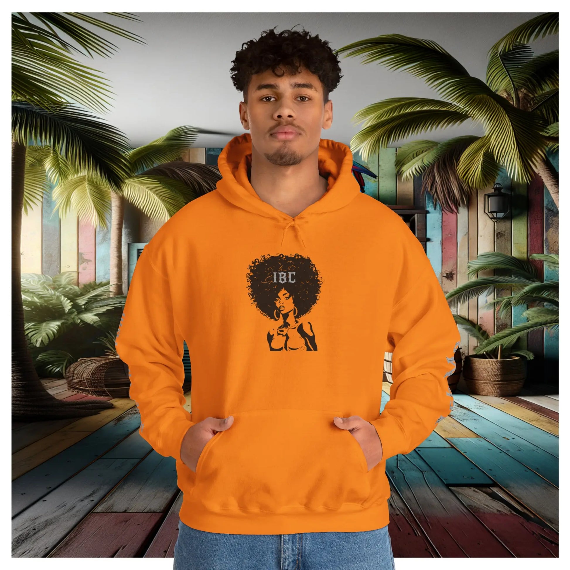 IBC "West Indian" Hooded Sweatshirt - Islands Breed Culture