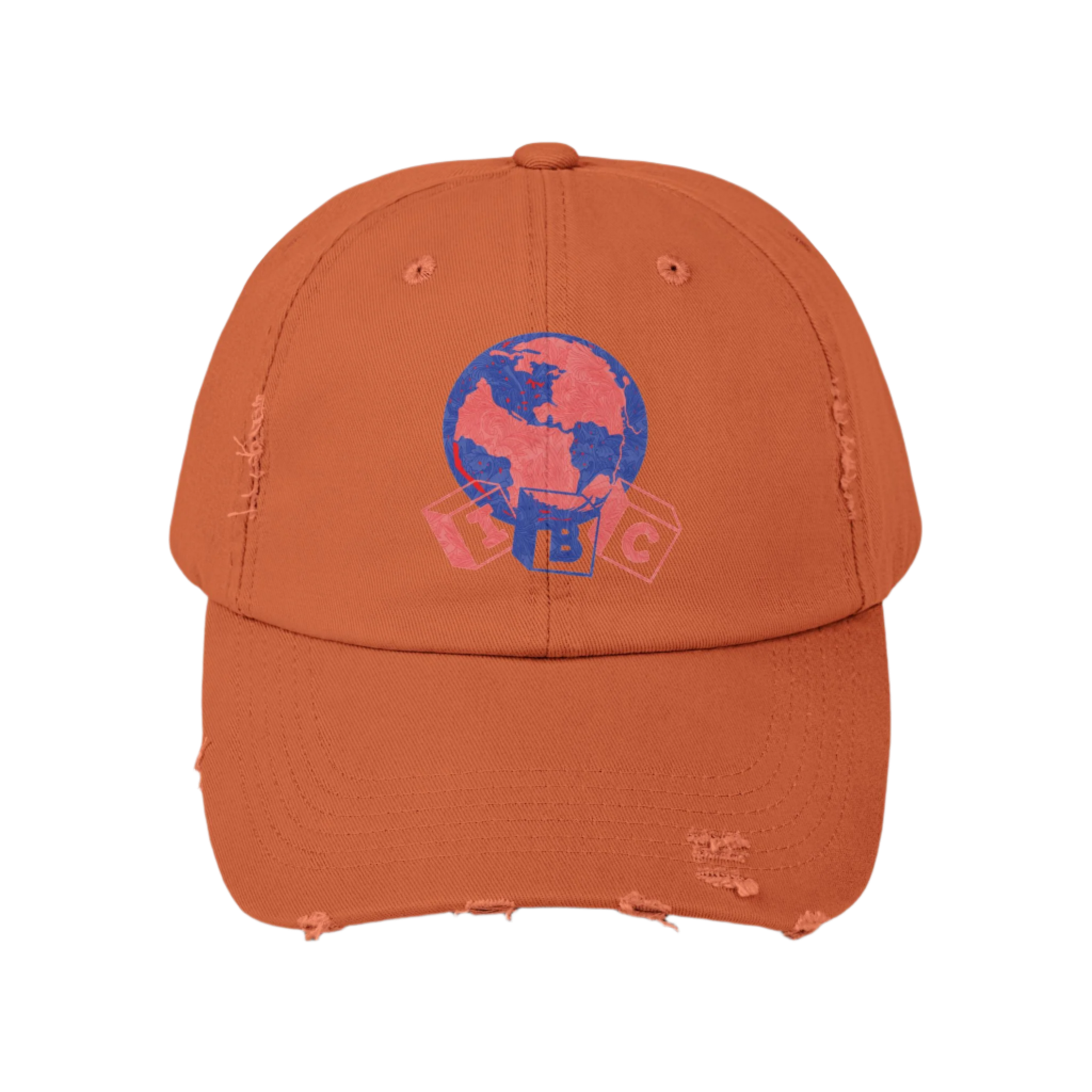 Global Cubes Distressed Hat