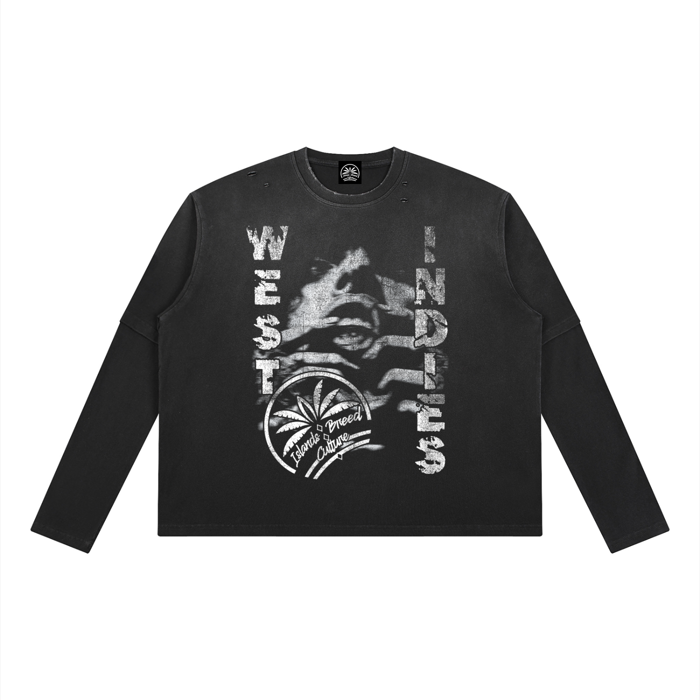 screams,crewneck,caribbeanstreetwear,islandsbreedculture,vintagewash,distressed,IBCapparel