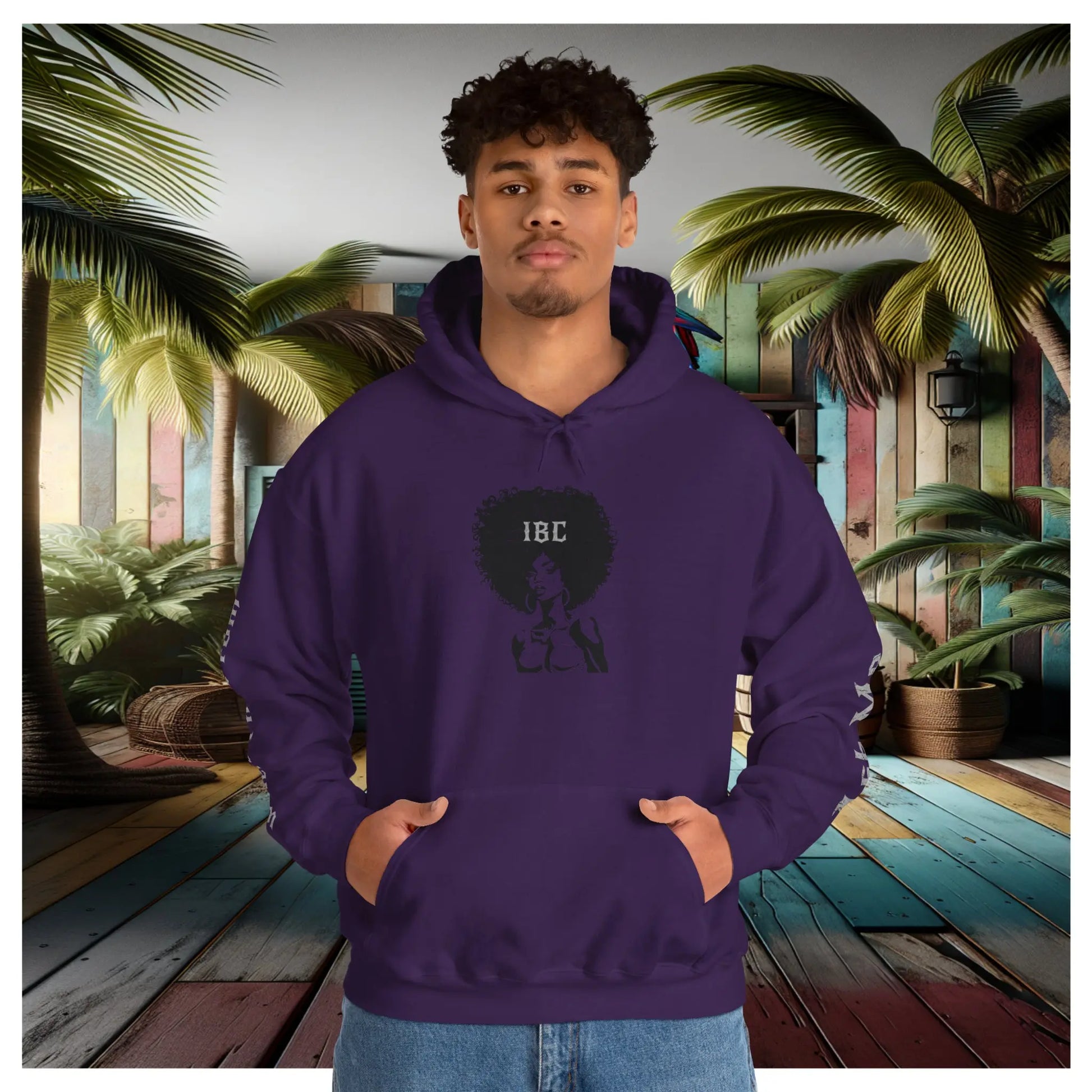 IBC "West Indian" Hooded Sweatshirt - Islands Breed Culture