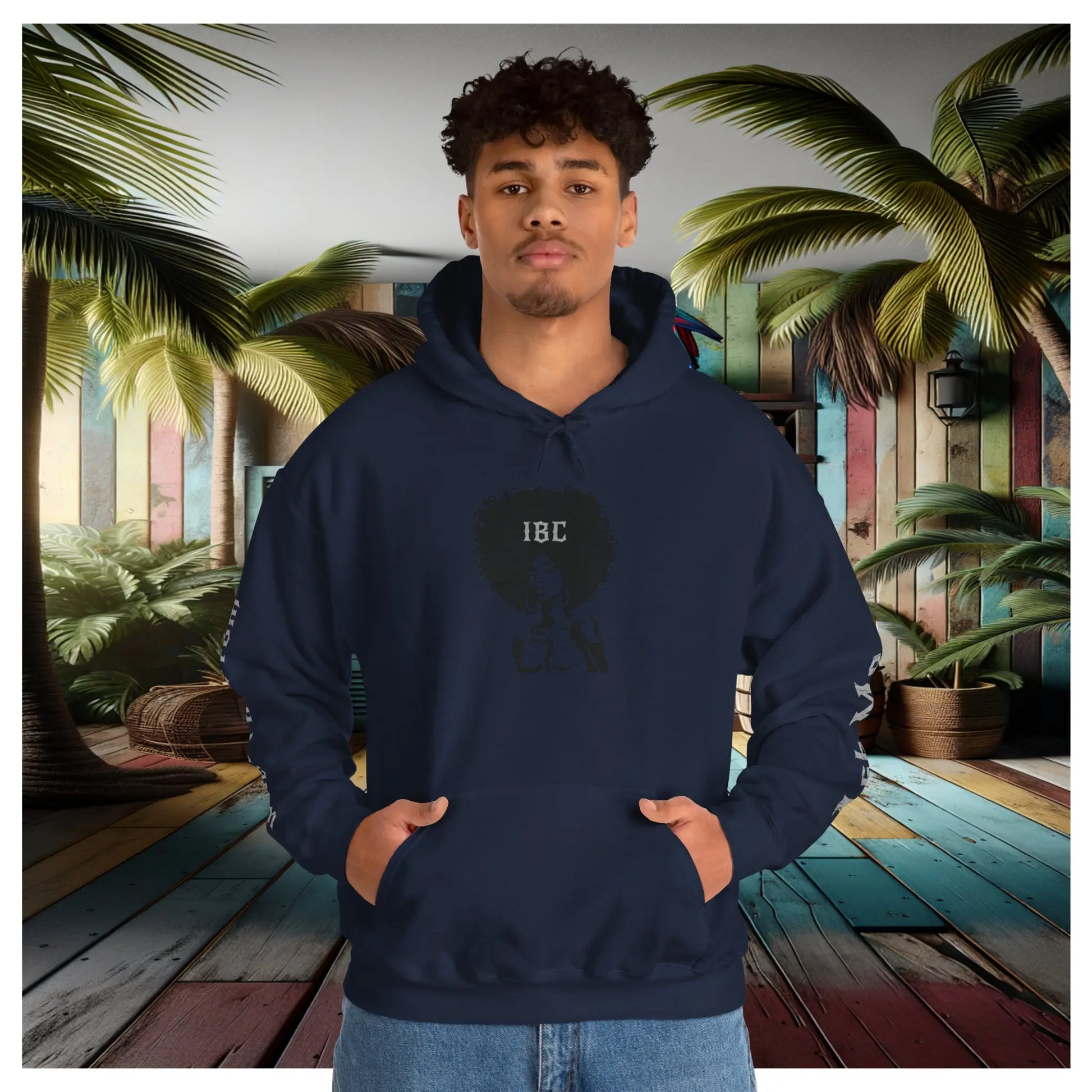 IBC "West Indian" Hooded Sweatshirt - Islands Breed Culture