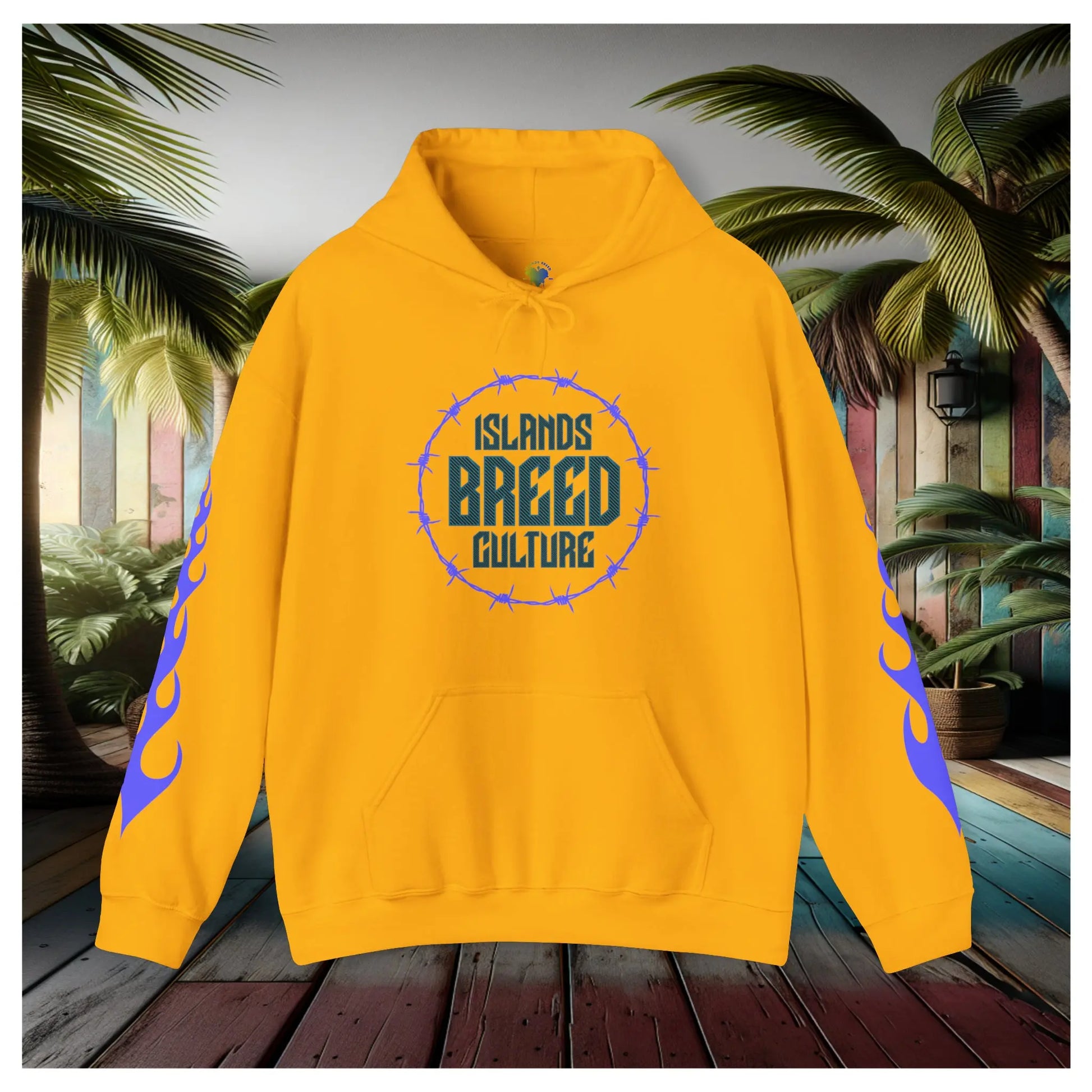 IBC Woven Basket Hoodie Printify