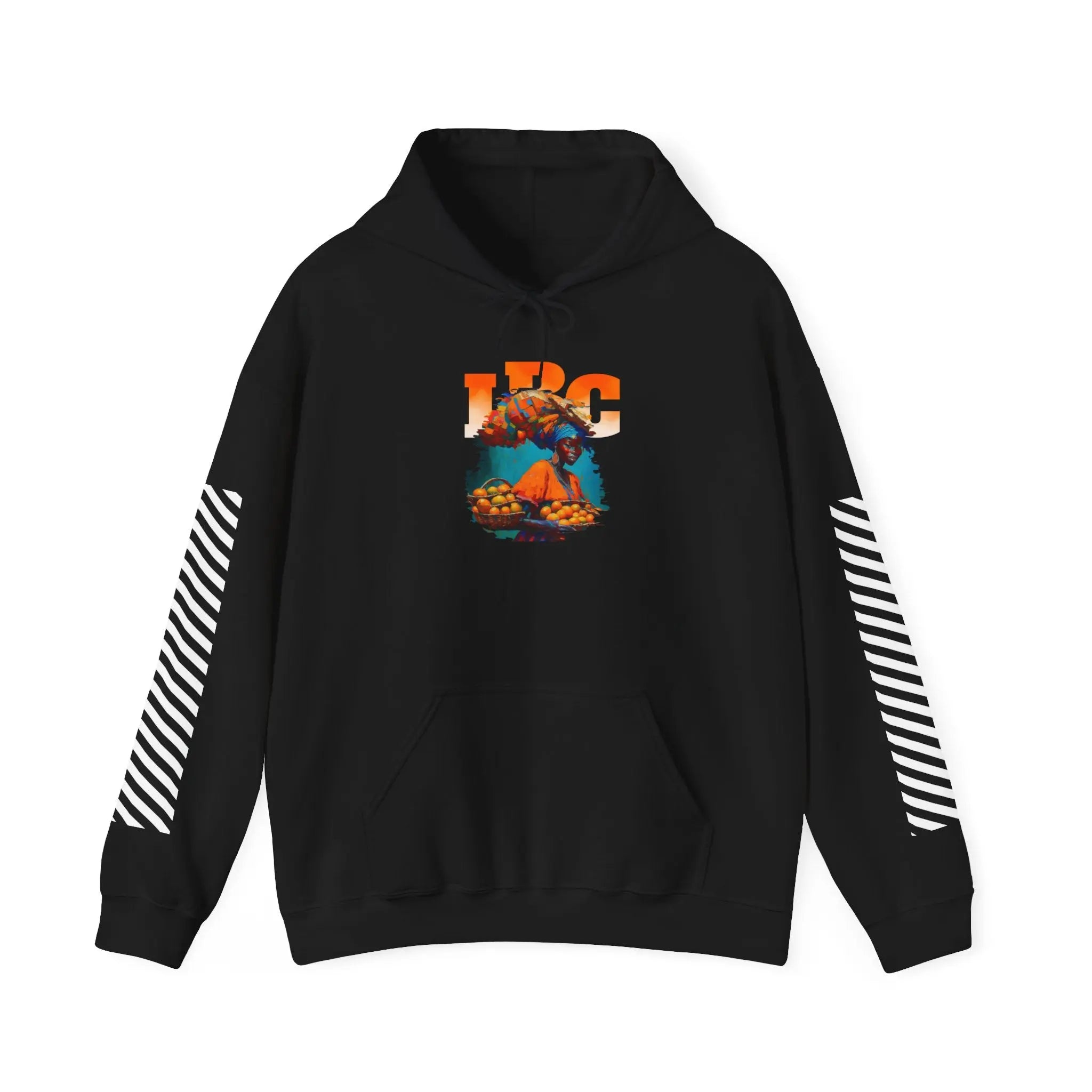 IBC Orange Woman Hooded Sweatshirt Printify