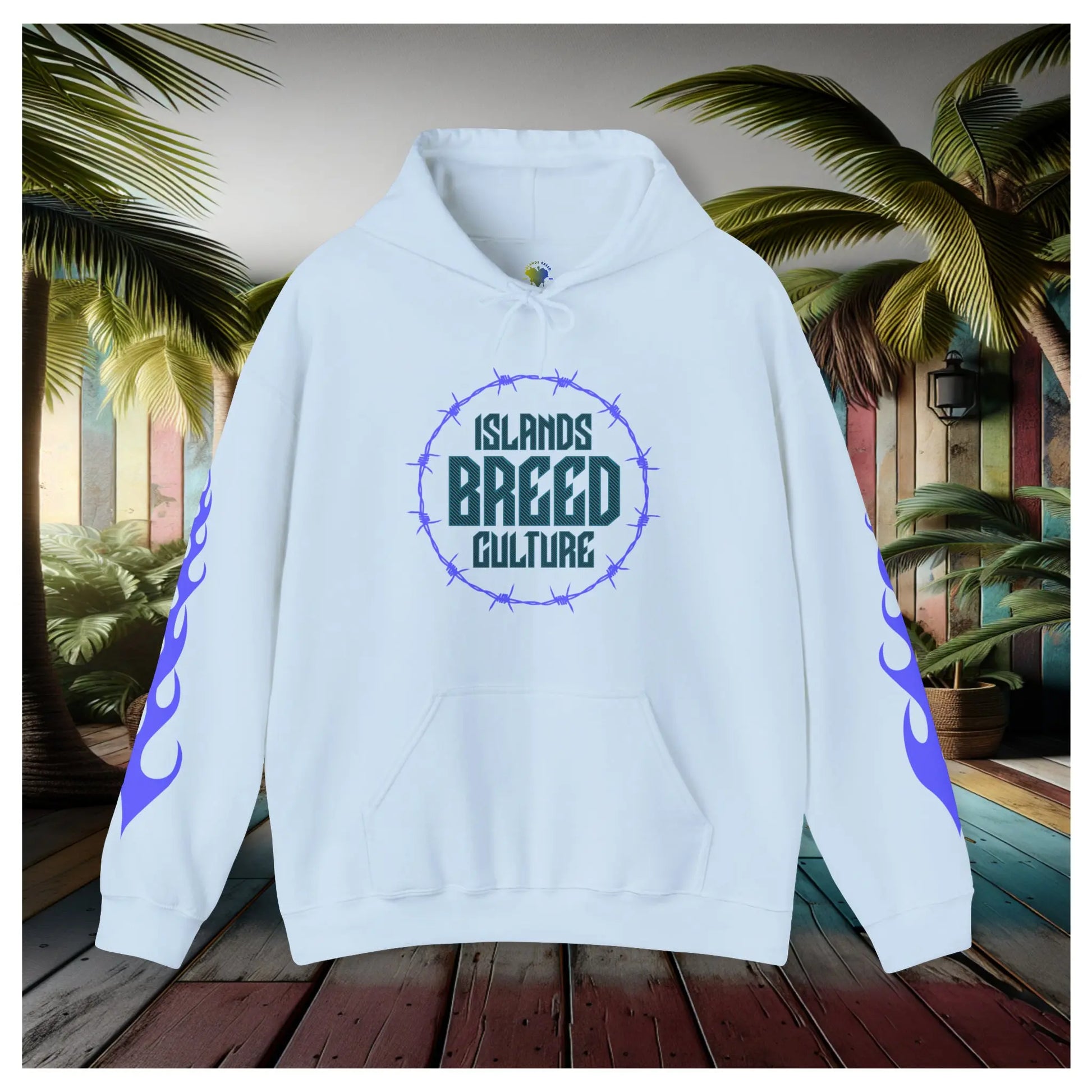 IBC Woven Basket Hoodie Printify