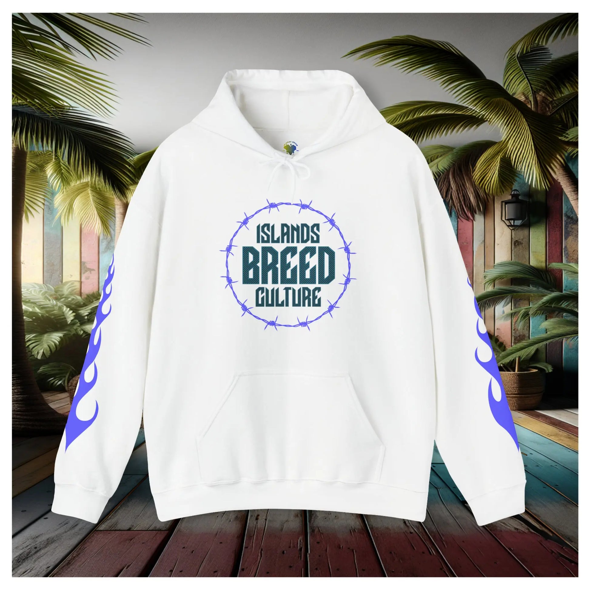 IBC Woven Basket Hoodie Printify