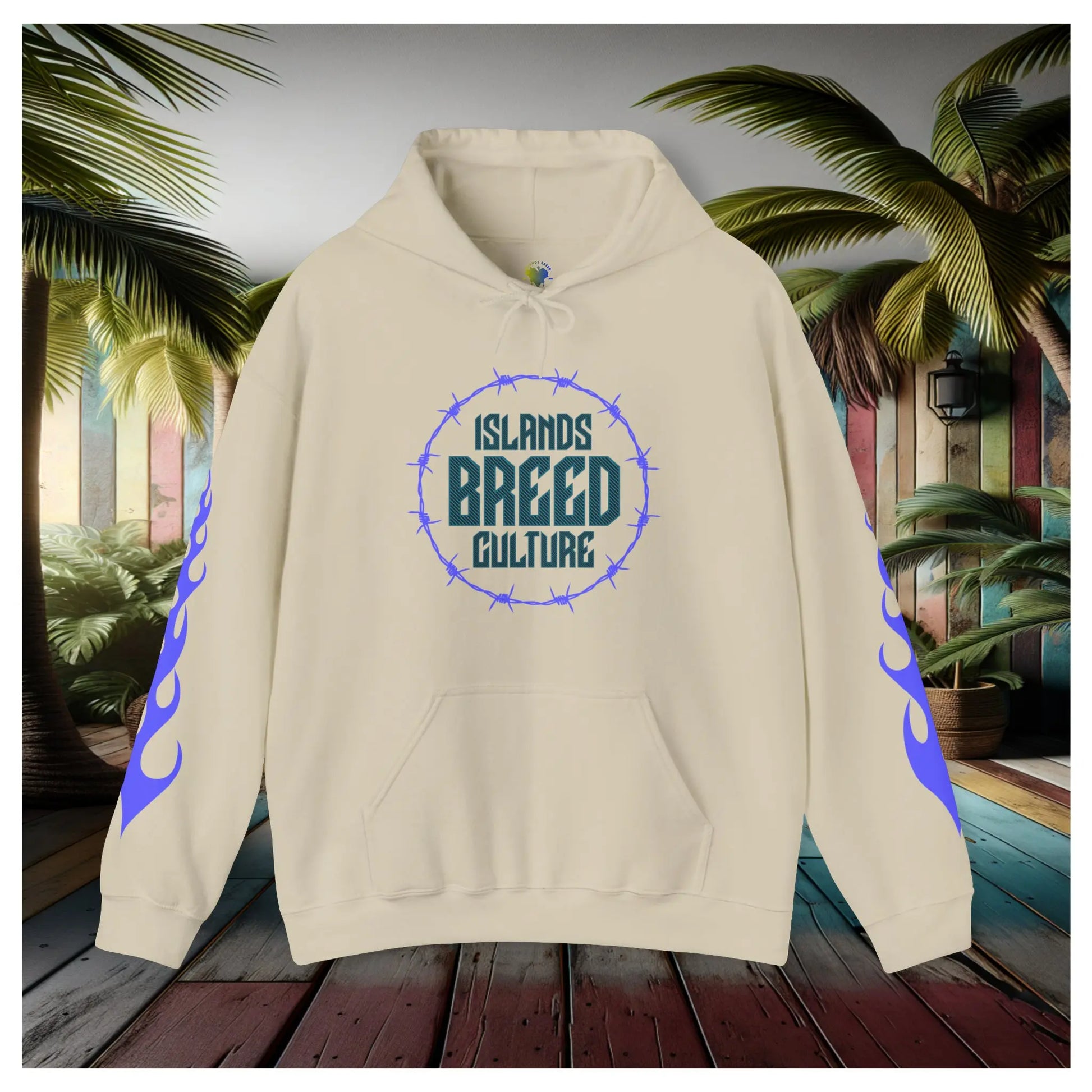 IBC Woven Basket Hoodie Printify