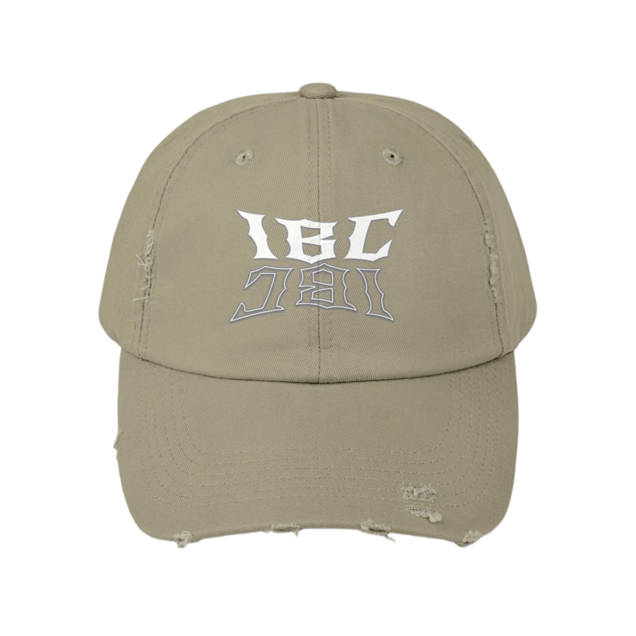 IBC White Grunge | Distressed Cap