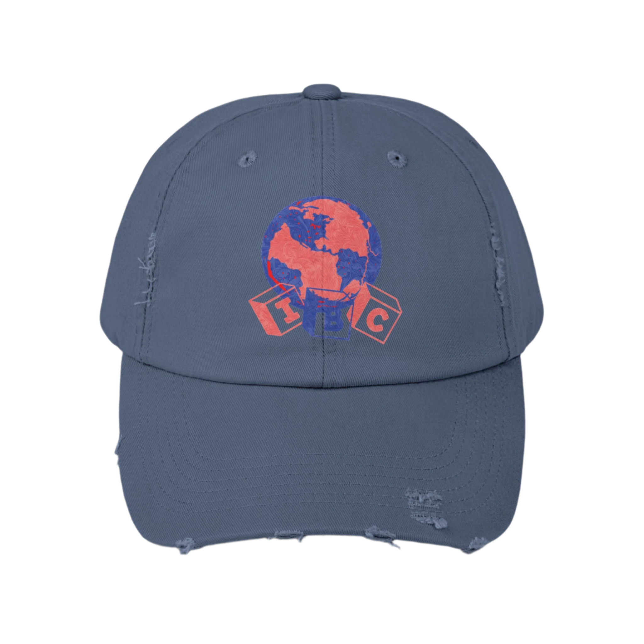 Global Cubes Distressed Hat