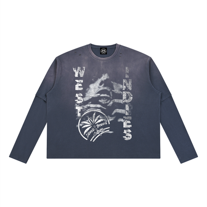 screams,crewneck,caribbeanstreetwear,islandsbreedculture,vintagewash,distressed,IBCapparel