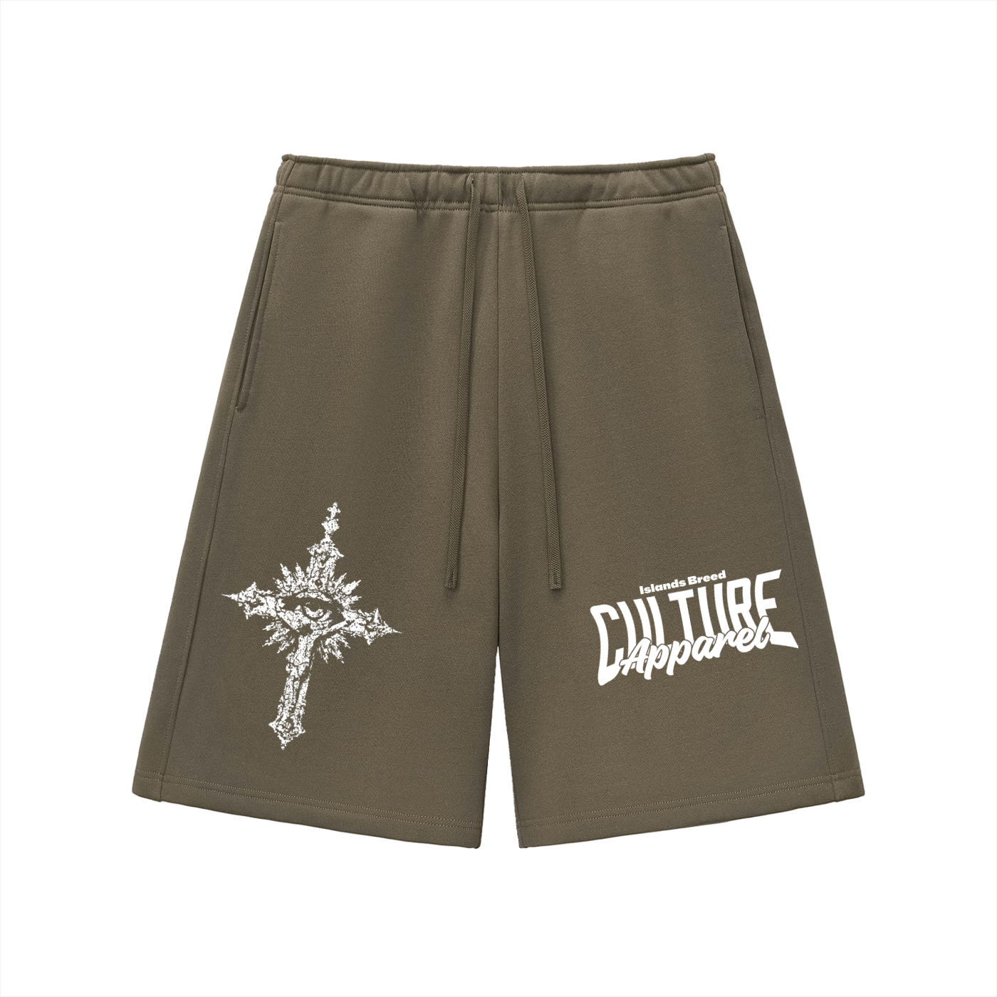 crosseyed,heavyweightshorts,caribbeanstreetwear,islandsbreedculture,oversizedshorts,IBCapparel,cottonshorts