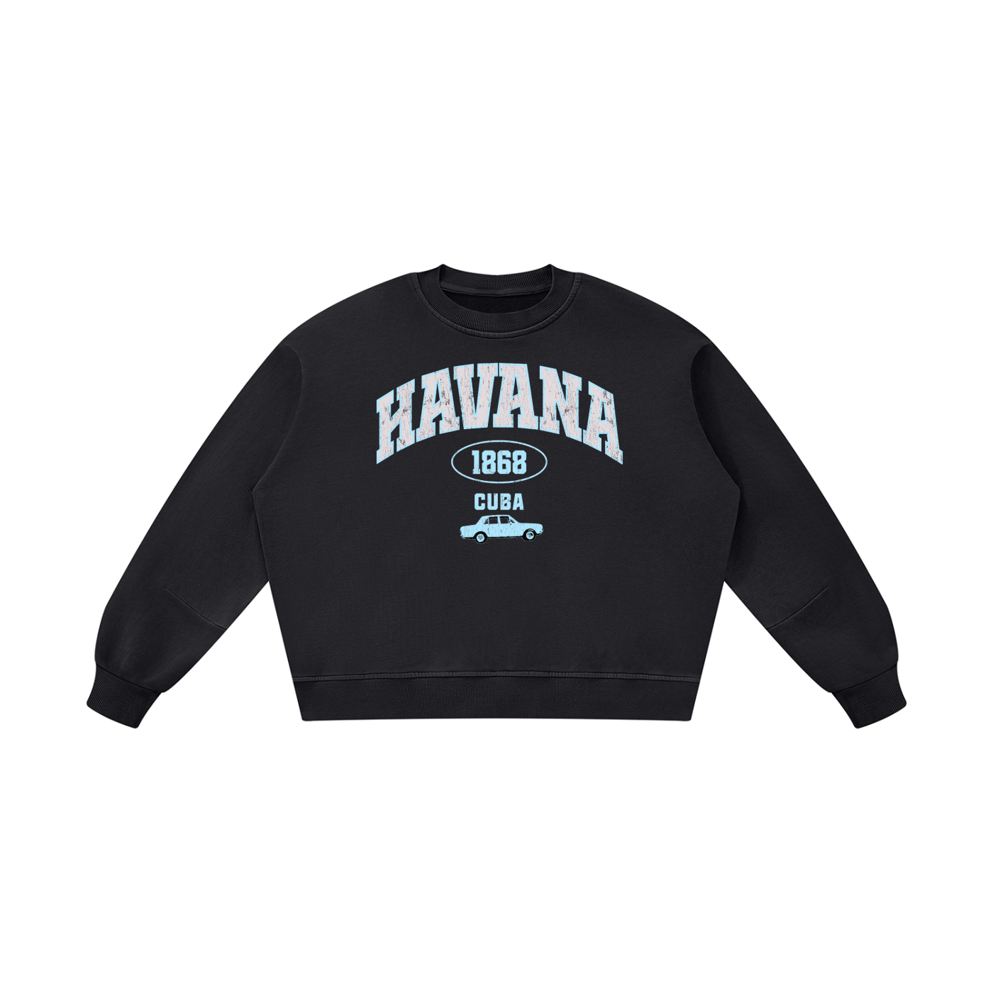 havana,crewneck,caribbeanstreetwear,vintagewash