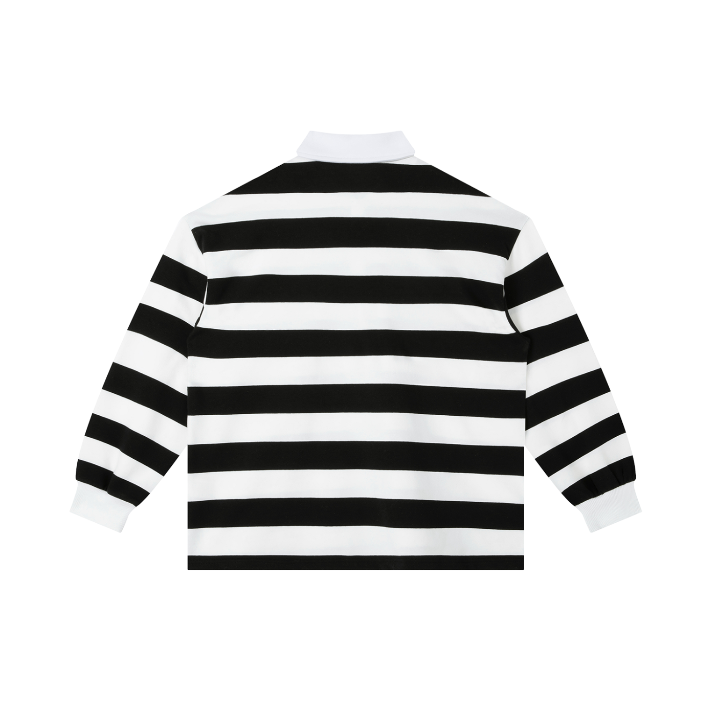 polo shirt,stripe polo,streetwear,drop shoulder,unisex,preppy,long sleeve,ISLBRDCLTR