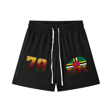 Dominica Drawstring Mesh Shorts