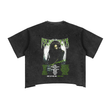MAMA D'LEAU SNOW WASHED BOXY TEE