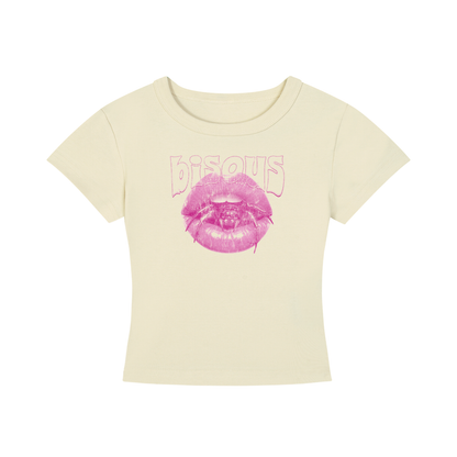 Bisous Women's Cropped T-Shirt