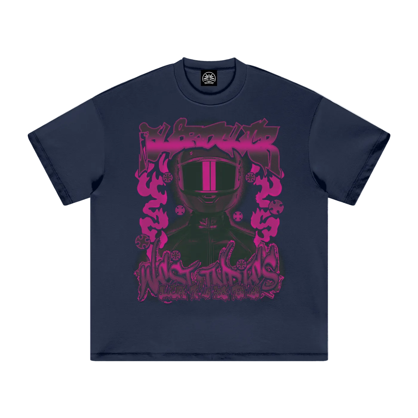 IBC Racer Heavyweight Earth Tone Graphic T-Shirt - Islands Breed Culture