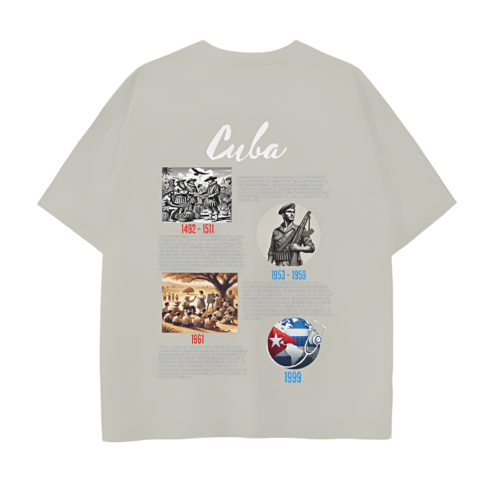 Taino Heritage (Cuba) Drop Shoulder T-Shirt