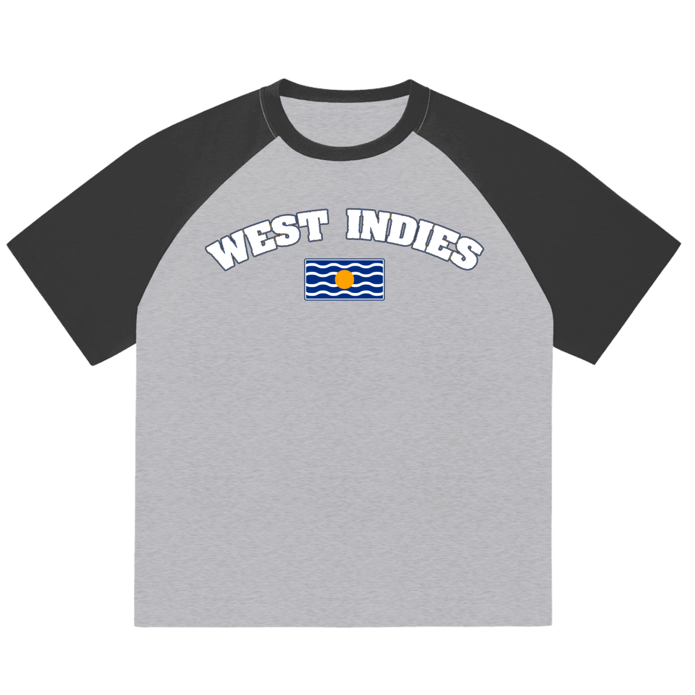 West Indies Color-Blocked T-Shirt - Islands Breed Culture