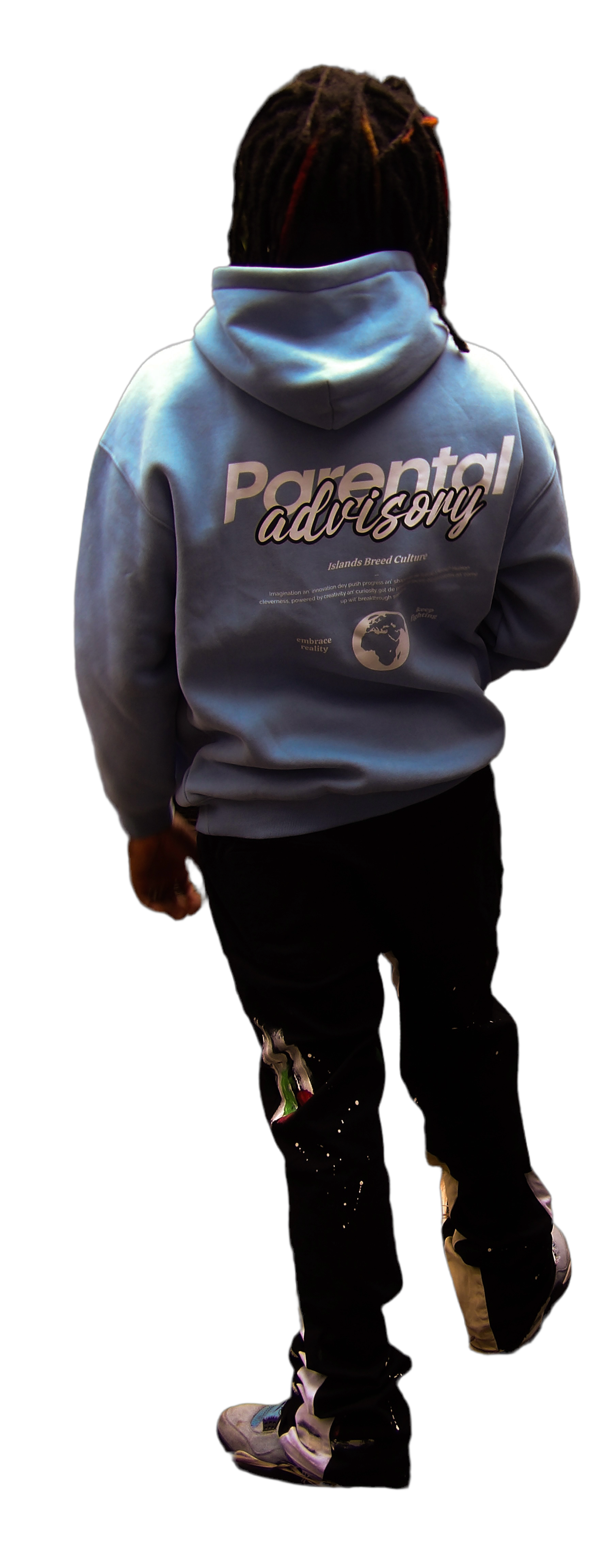 IBC Parental Advisory Oversized Fleece Hoodie - Islands Breed Culture