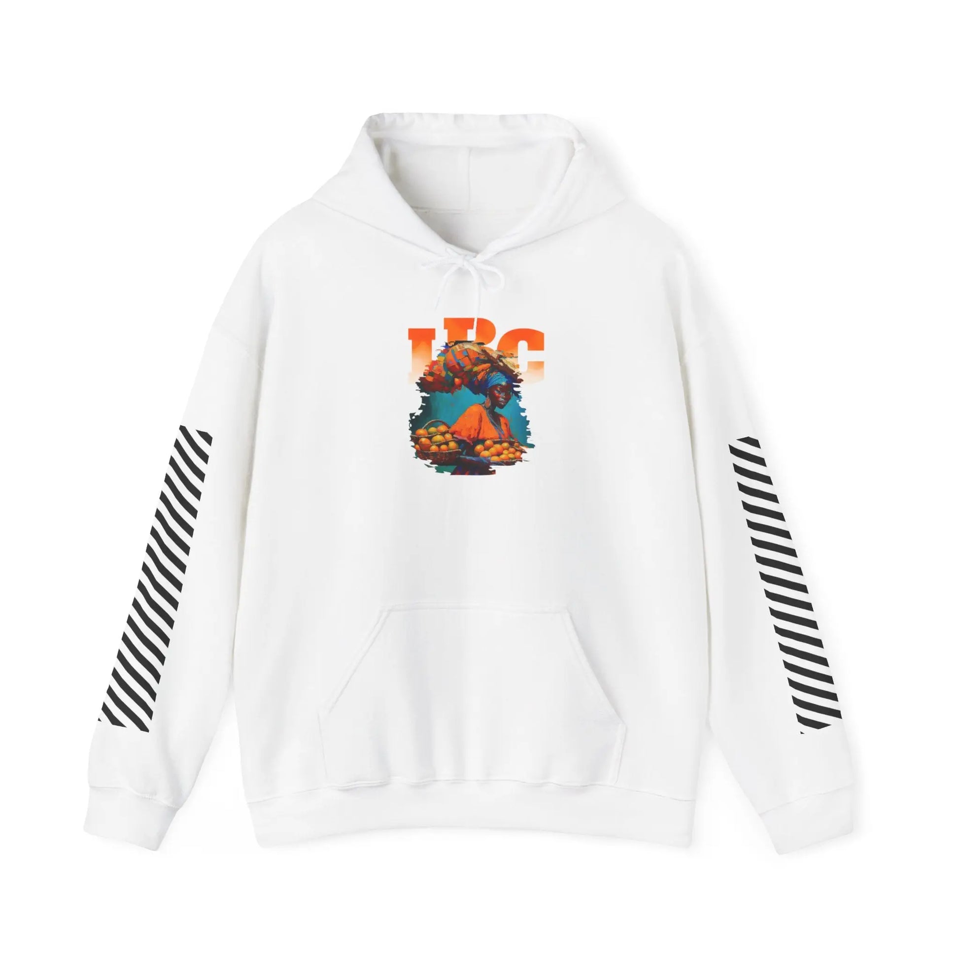 IBC Orange Woman Hooded Sweatshirt Printify