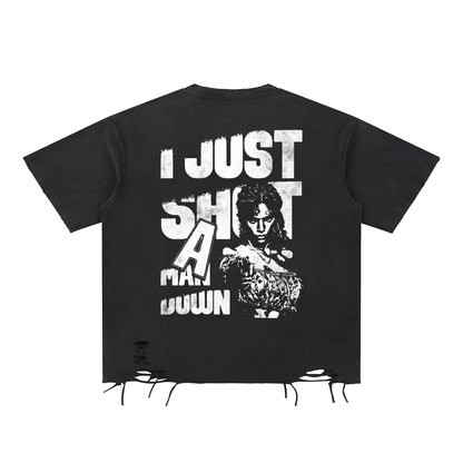 Mandown,snowwashtee,caribbeanstreetwear,islandsbreedculture,distressedtee,IBCapparel,Washedcotton