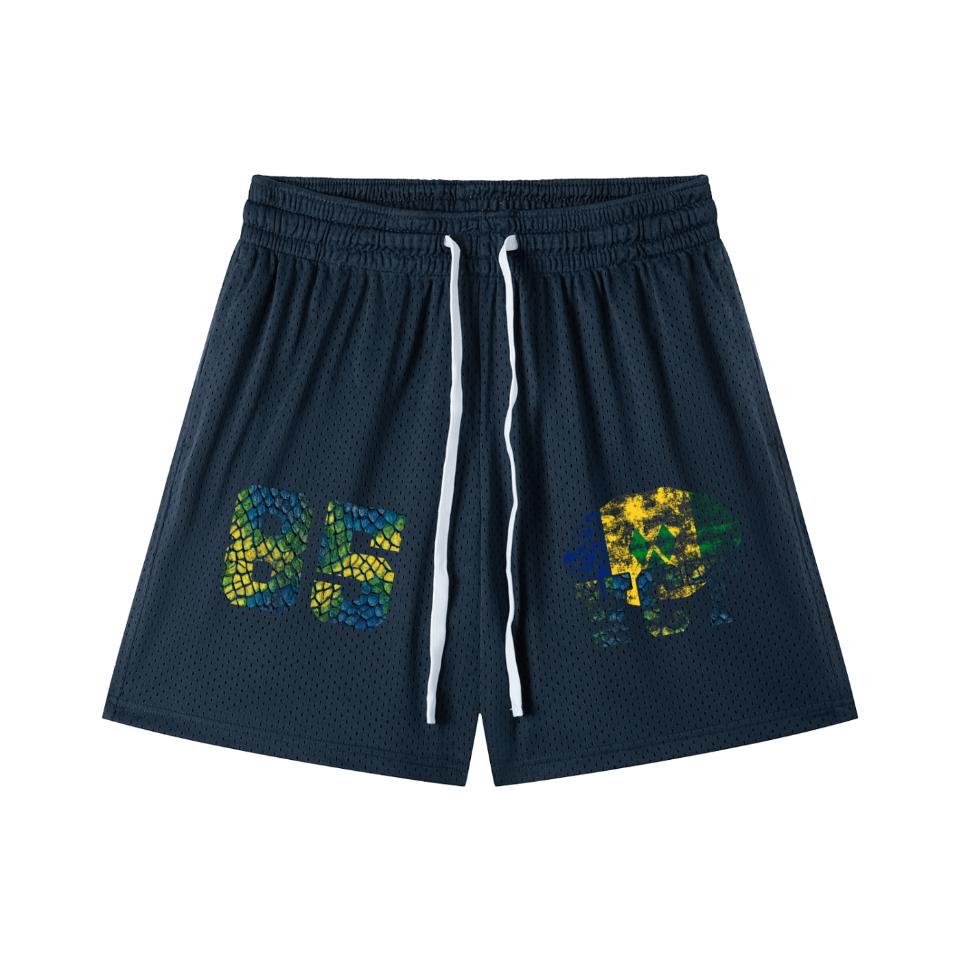 St. Vincent & The Grenadines Drawstring Mesh Shorts - Islands Breed Culture