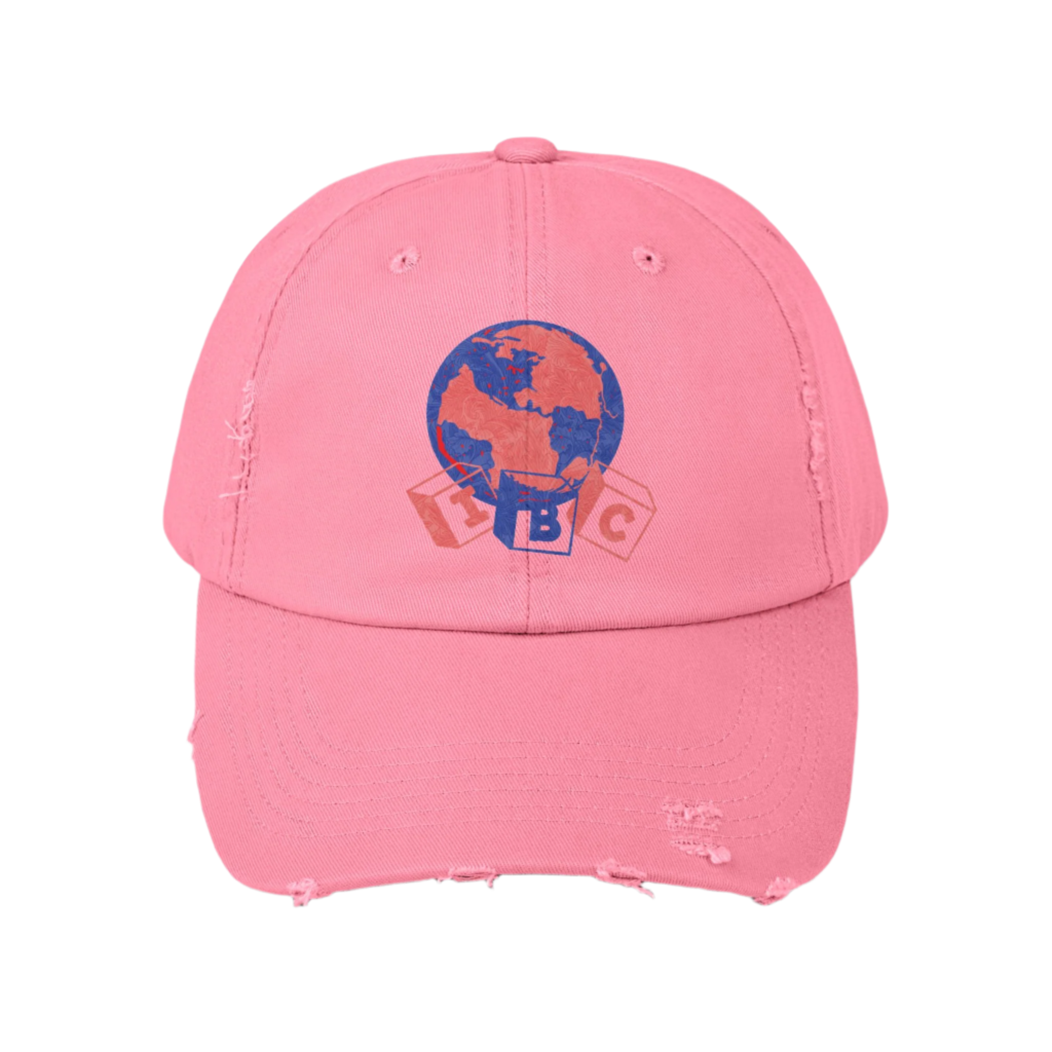 Global Cubes Distressed Hat