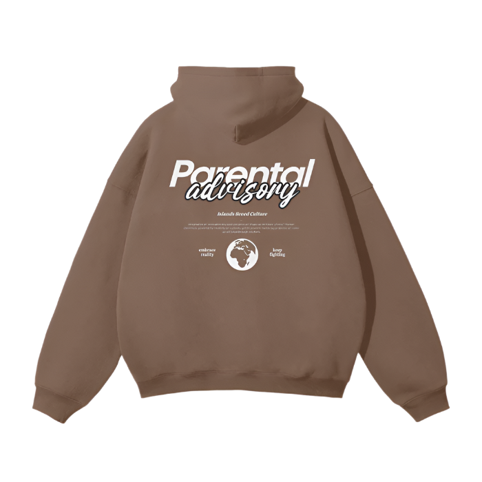 IBC Parental Advisory Oversized Fleece Hoodie - Islands Breed Culture