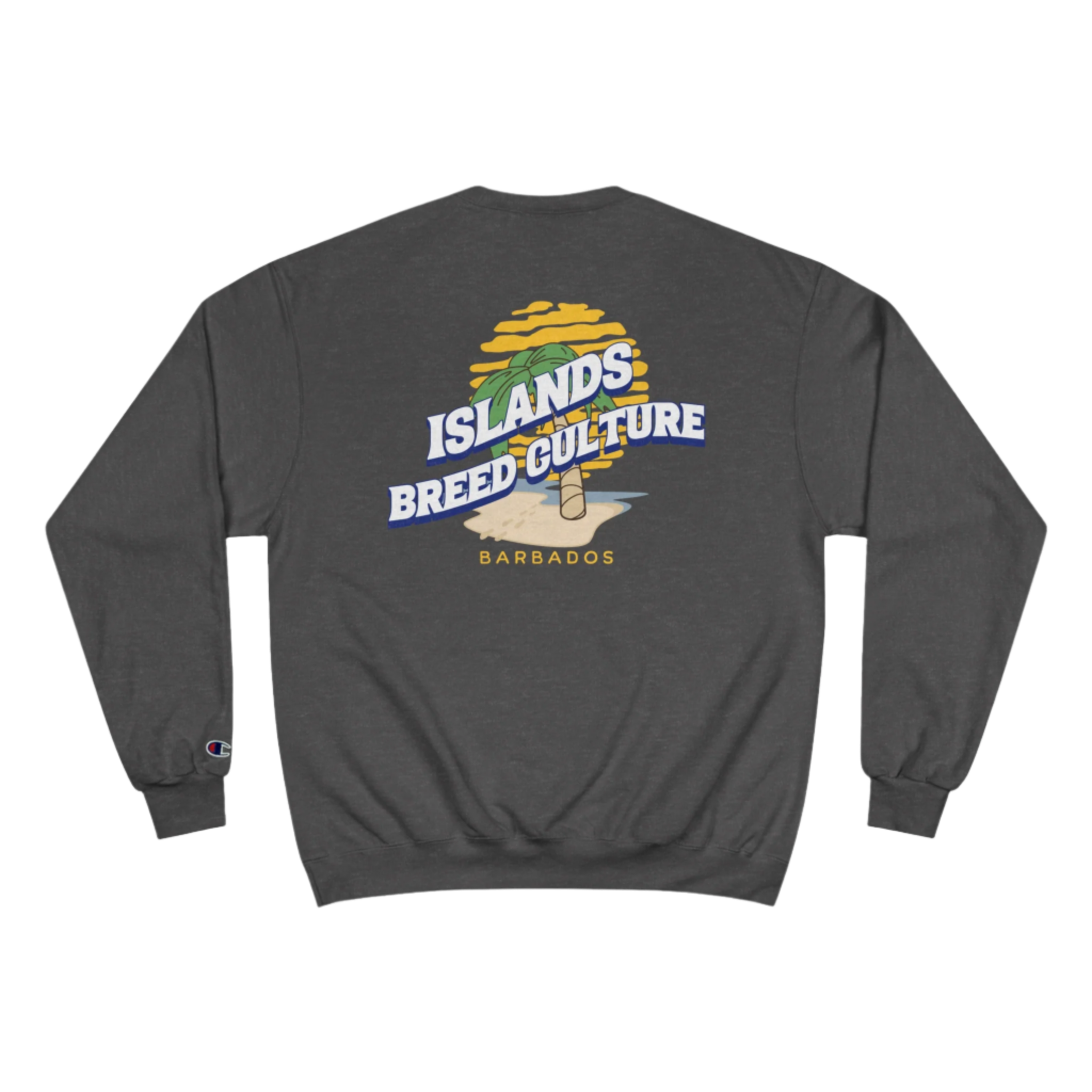 IBC Barbados Palm Tree | Champion Sweatshirt