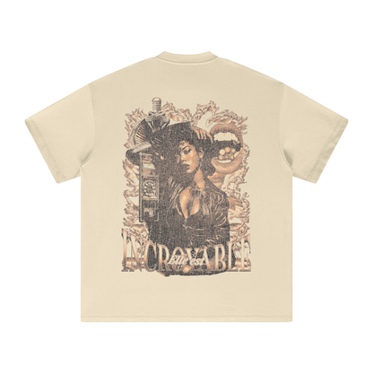 Elle est Incroyable Heavyweight Earth Tone T-Shirt