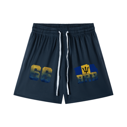 Barbados Drawstring Mesh Shorts