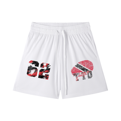 Trinidad & Tobago Drawstring Mesh Shorts
