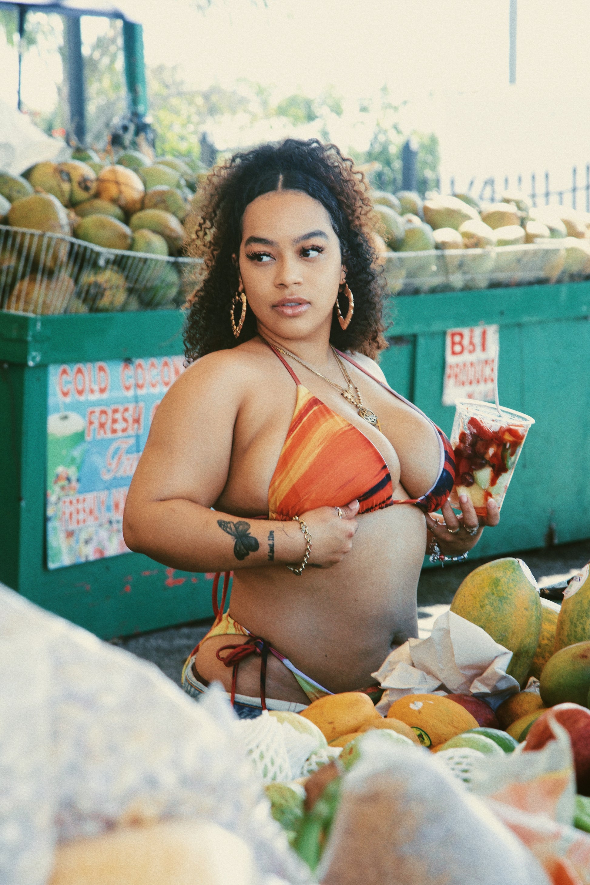Antigua & Barbuda Flag Gradient String Bikini - Islands Breed Culture