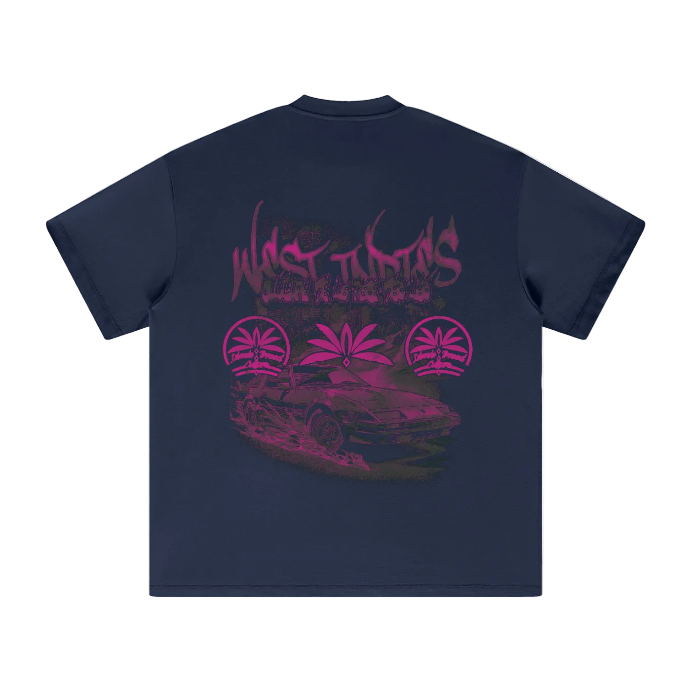 IBC Racer Heavyweight Earth Tone Graphic T-Shirt - Islands Breed Culture