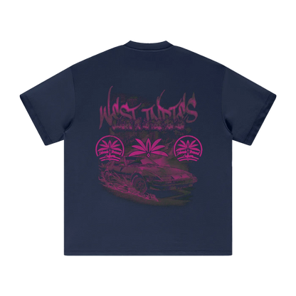 IBC Racer Heavyweight Earth Tone Graphic T-Shirt
