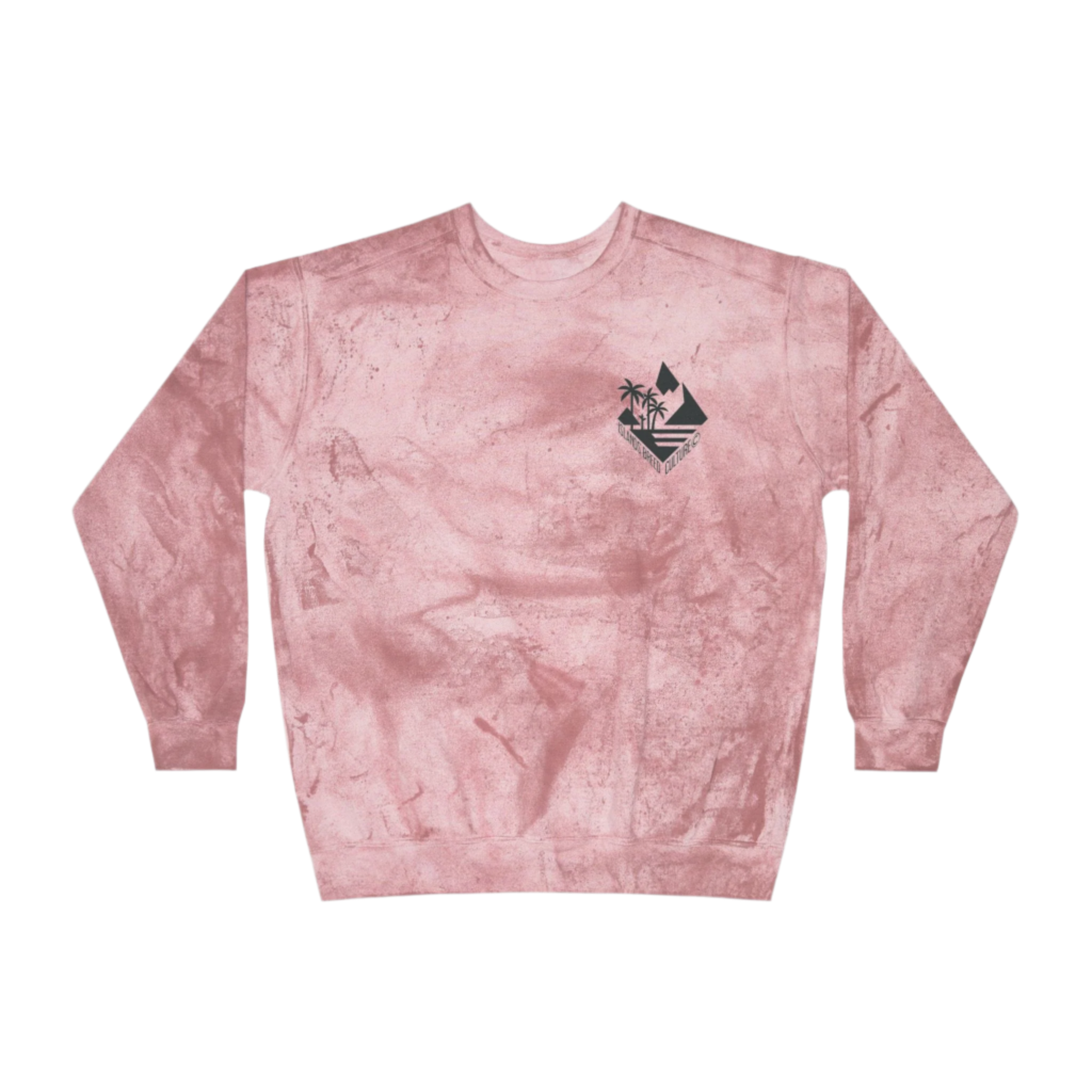 IBC Hearts | Color Blast Crewneck Sweatshirt