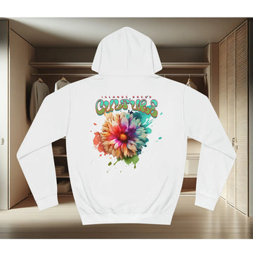 Islands Breed Culture Floral College Hoodie Printify