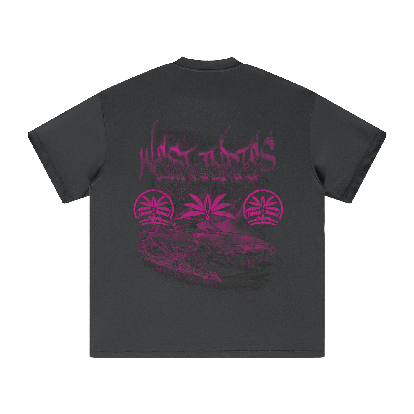 IBC Racer Heavyweight Earth Tone Graphic T-Shirt - Islands Breed Culture