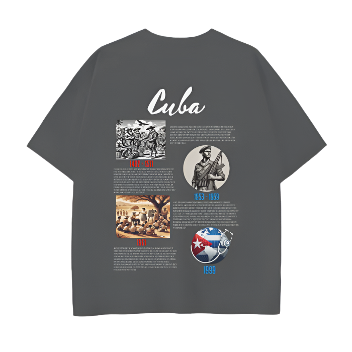 Taino Heritage (Cuba) Drop Shoulder T-Shirt