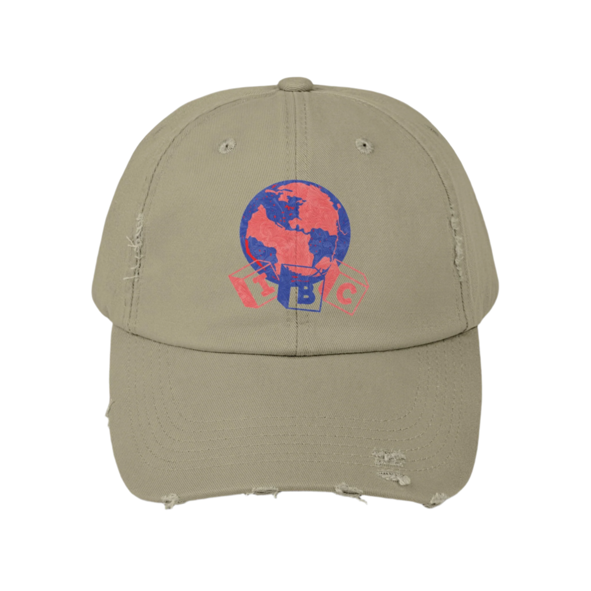 Global Cubes Distressed Hat