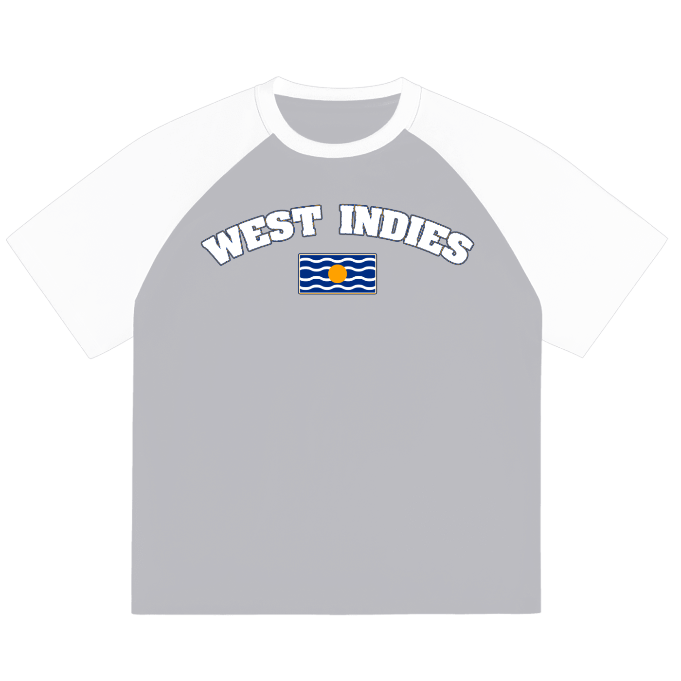 West Indies Color-Blocked T-Shirt - Islands Breed Culture