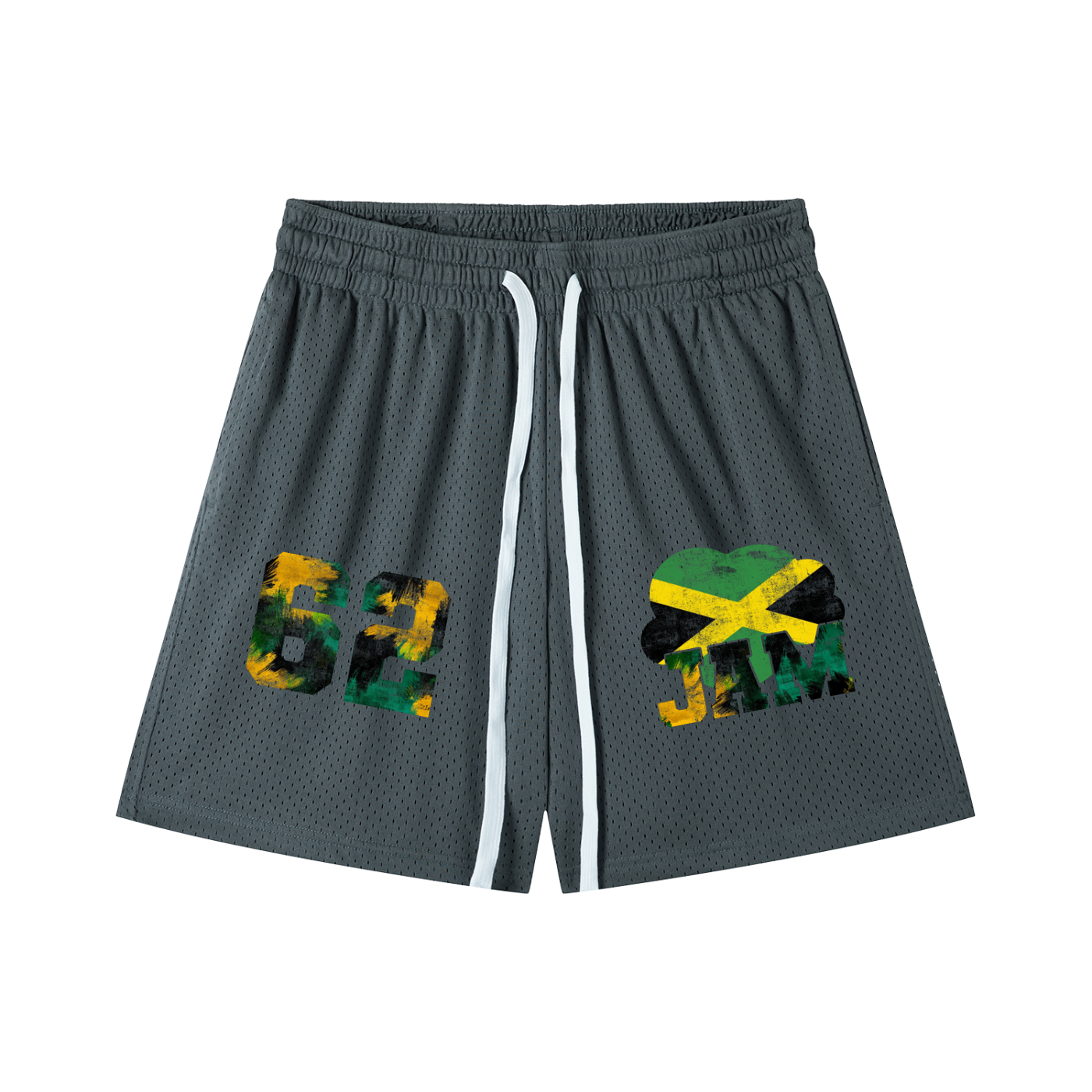 Jamaica Drawstring Mesh Shorts - Islands Breed Culture