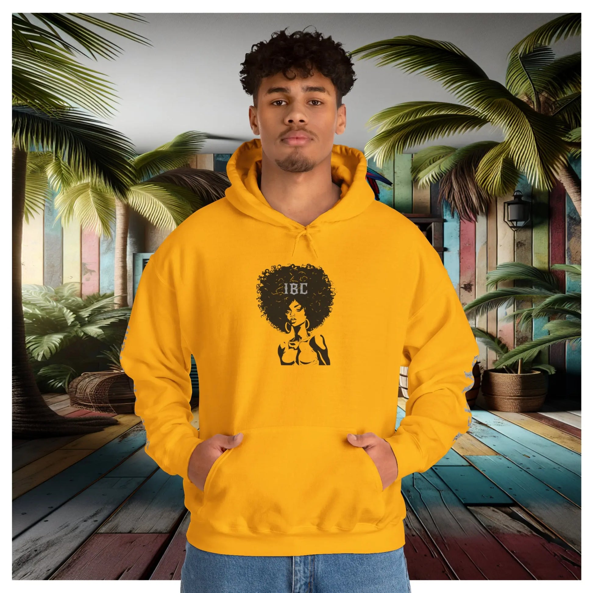 IBC "West Indian" Hooded Sweatshirt - Islands Breed Culture