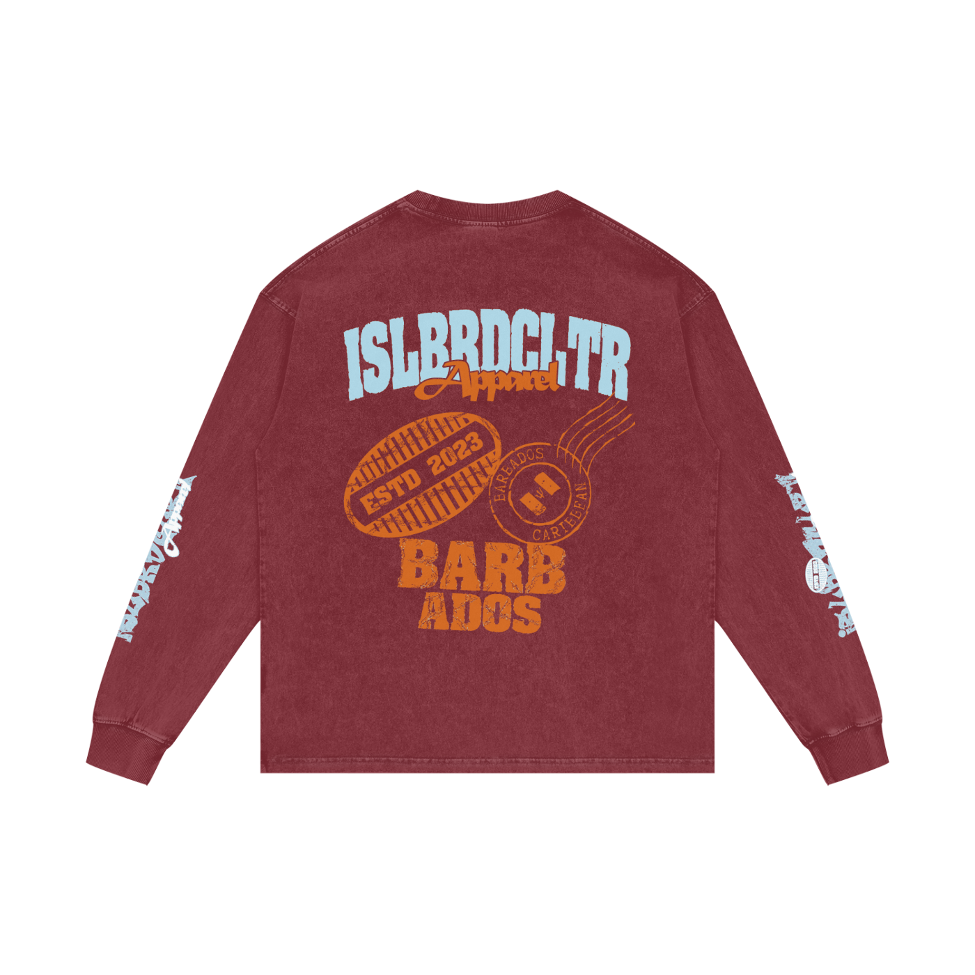 barbados,barbadosflag,barbadosshirt,caribbeanstreetwear,acidwashtee,oversizedlongsleeve,dropshouldershirt,caribbeanfashion,islandculture,graphiclongsleeve,bajanclothing,bajangift,islandsbreedculture,IBCapparel,streetstyle,caribbeandiaspora,heavyweightcottontee,fallstreetwear