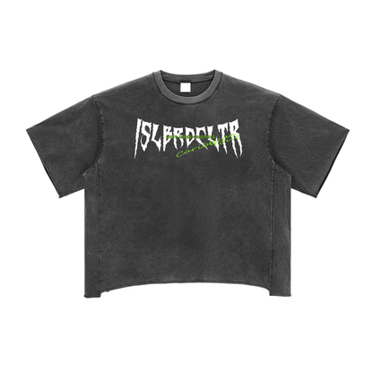 Boxy T-Shirt  ,Drop Shoulder Tee  ,260 GSM Cotton  ,Garment Washed  ,O-Neck Tee  ,Loose Fit Top  ,All-Season Wear  ,Streetwear Essential  ,Casual Core  ,Caribbean Culture  